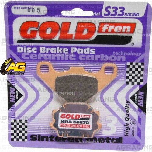 Goldfren s33 front left - front, brake